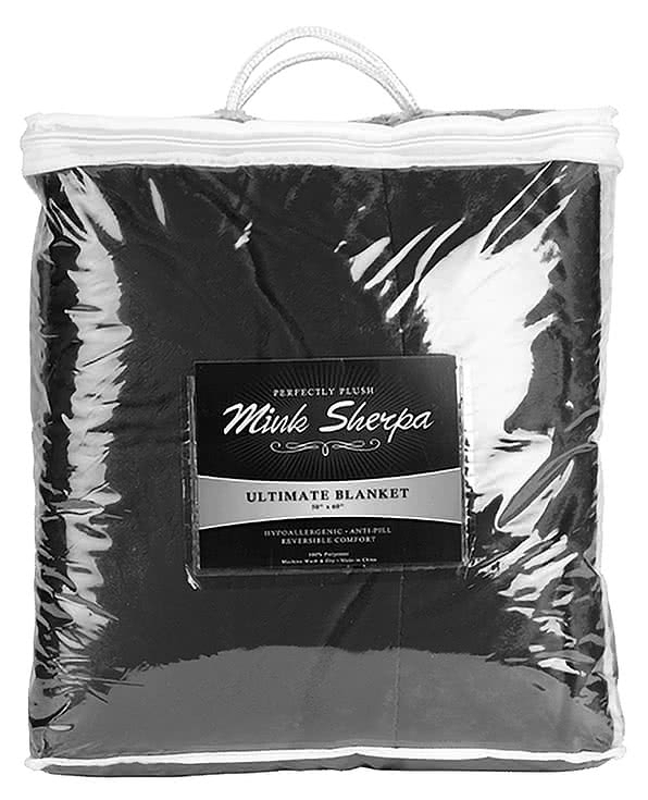 Mink Sherpa Blanket