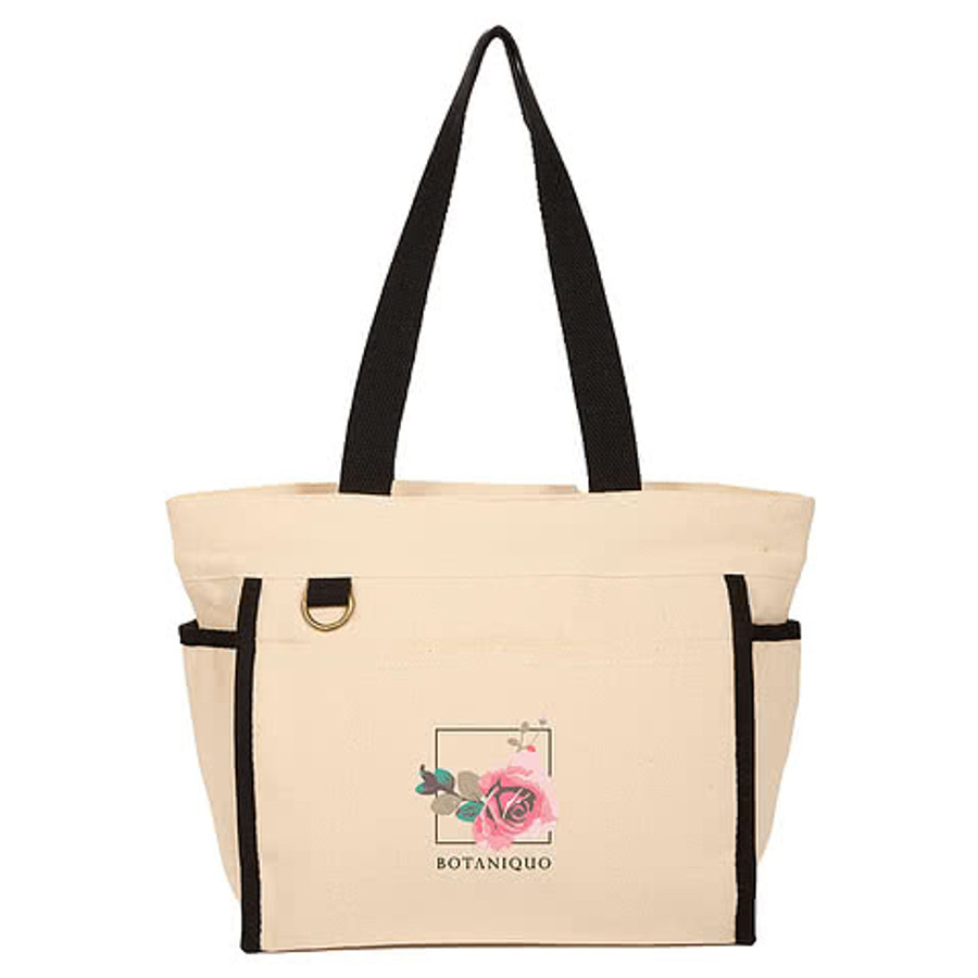 Organic Cotton Accent Tote Bag