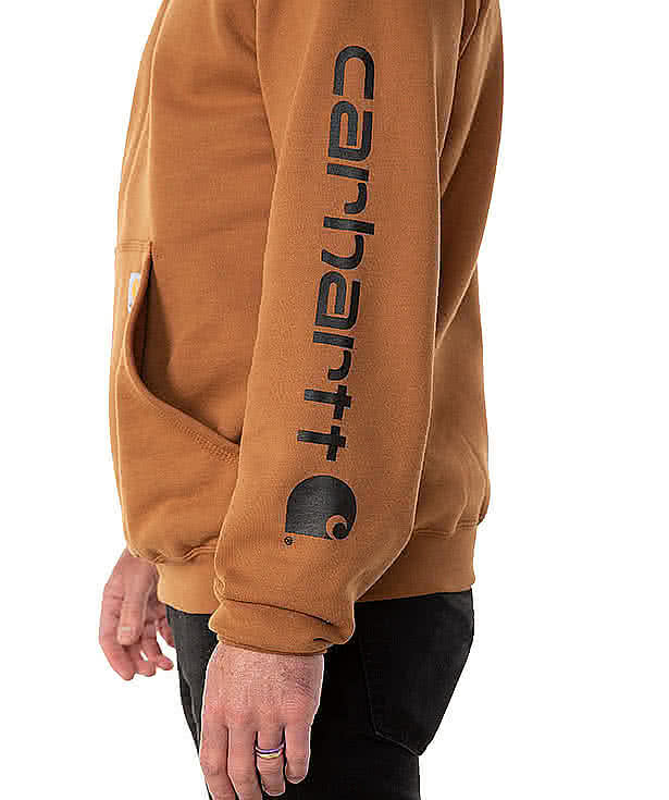 Carhartt Midweight Logo Pullover Hoodie - Embroidered