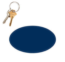 5.75 in. x 3.375 in. Oval Car Magnet - Color: Navy