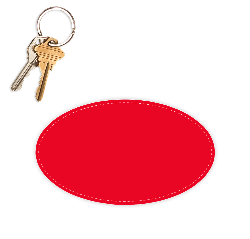 5.75 in. x 3.375 in. Oval Car Magnet-default