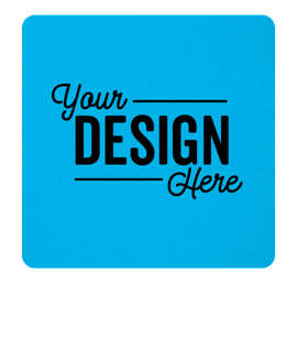 Square Cardboard Coaster - Color: Columbia Blue
