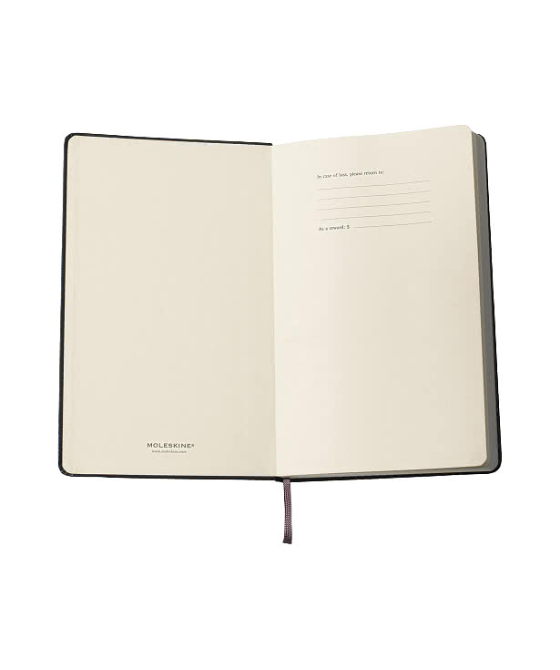 Moleskine Hard Cover Squared Notebook