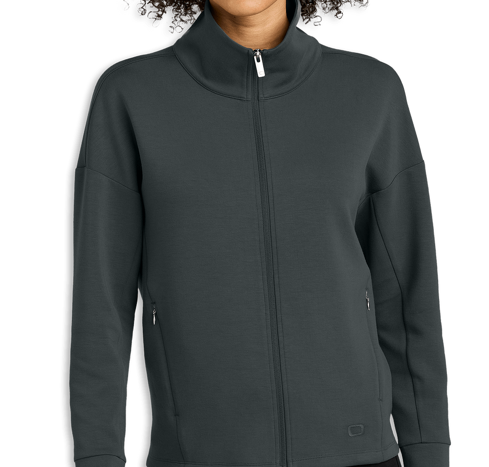 OGIO Women's Transcend Recycled Full-Zip Sweatshirt-default