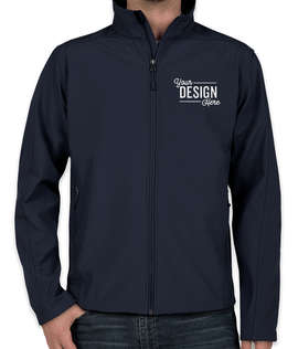 Port Authority Core Fleece Lined Soft Shell Jacket - Color: Dress Blue Navy