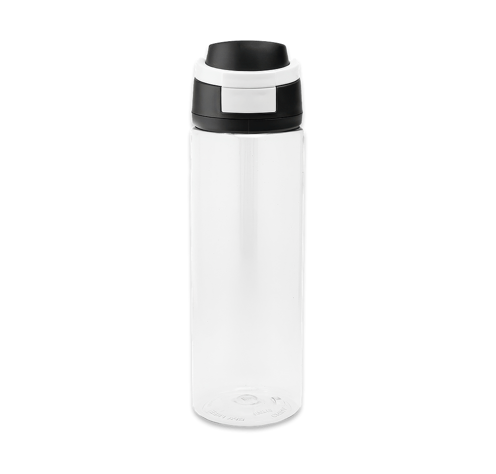 Full Color 24 oz. Pop Sip Recycled Flip Top Water Bottle-default