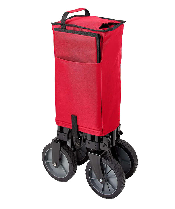 Full Color Compact Folding Wagon - 1 Imprint Location