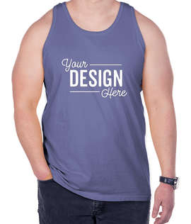 Hanes ComfortWash 100% Cotton Garment Dyed Tank - Color: Deep Forte