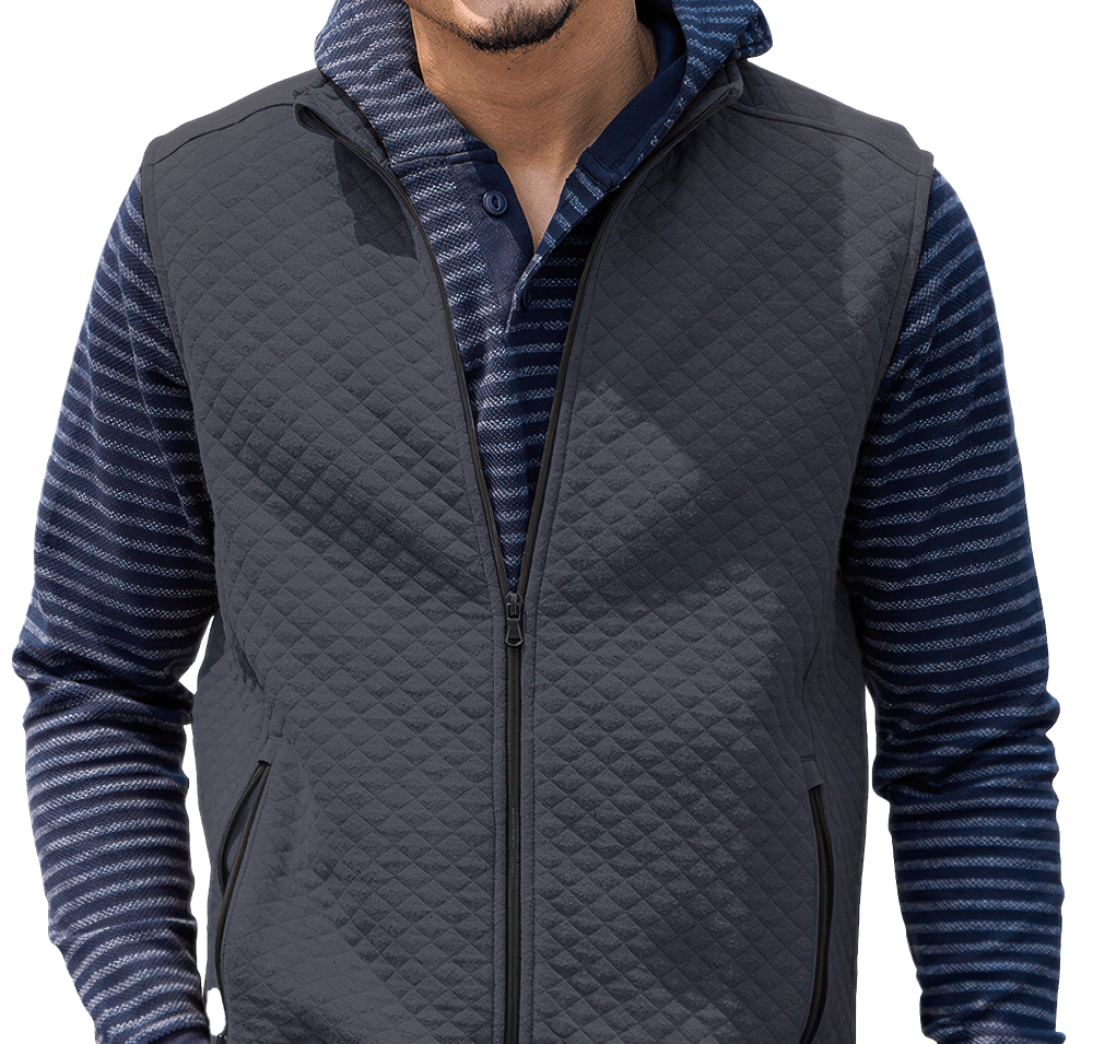 Vantage Mesa Diamond Quilted Vest-default