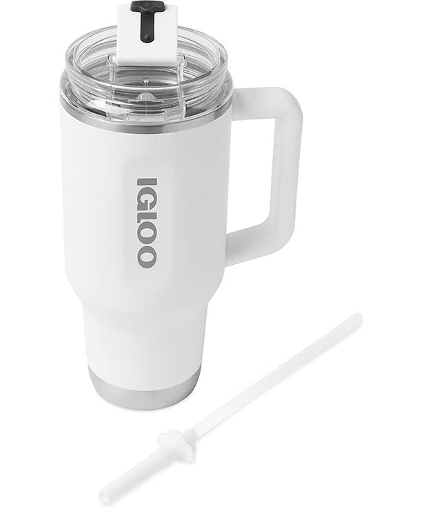 Igloo 32 oz. Recycled Travel Tumbler with Straw