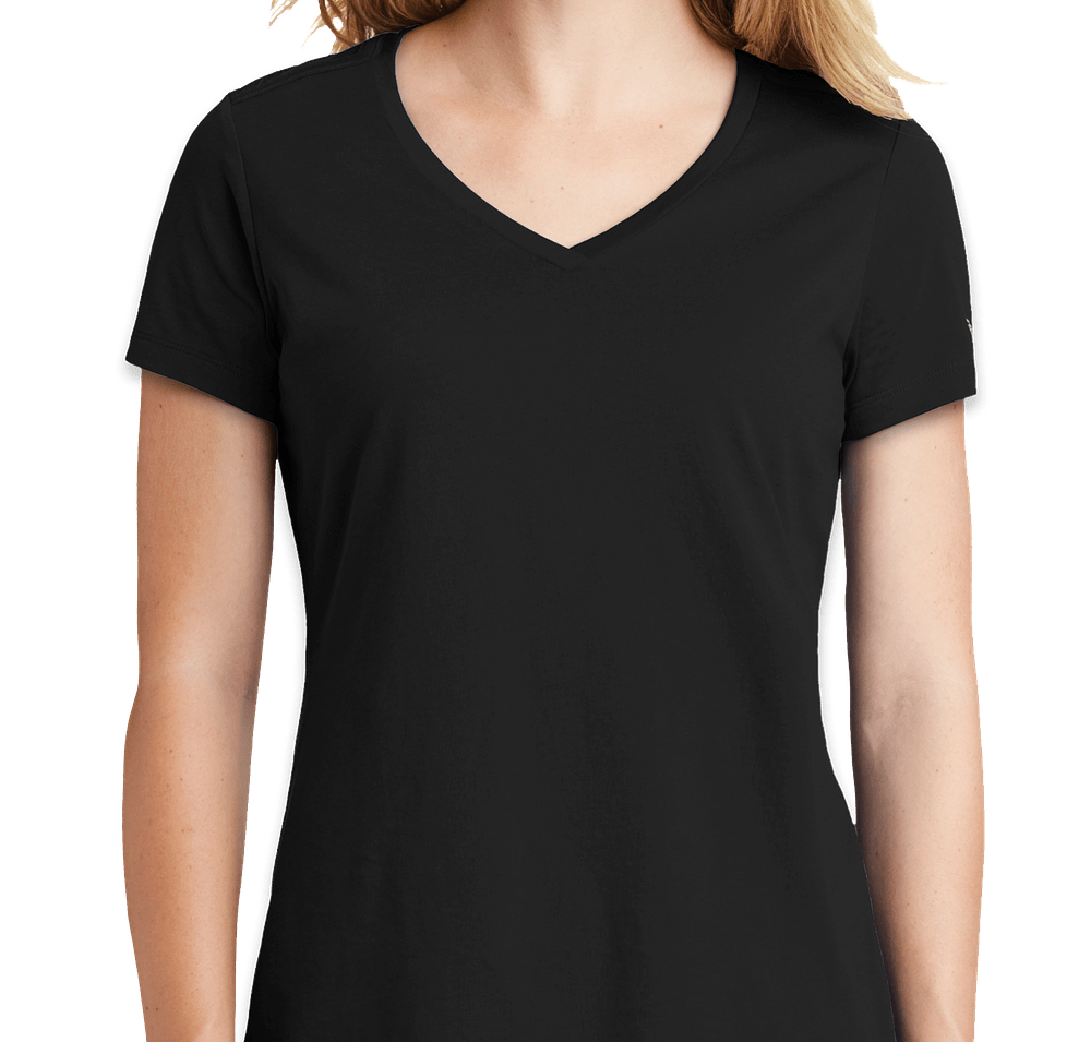 New Era Women's Heritage Blend V-Neck T-shirt-default