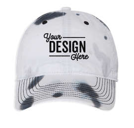 The Game Tie-Dye Twill Hat - Color: Greyscale