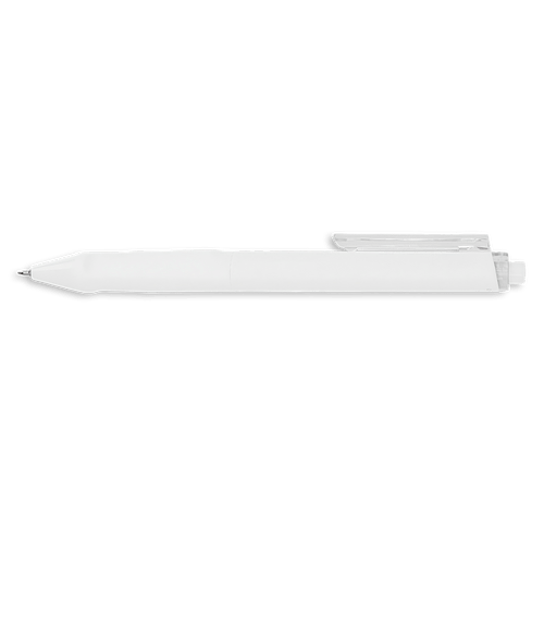 Margot Recycled Gel Pen in WHITE