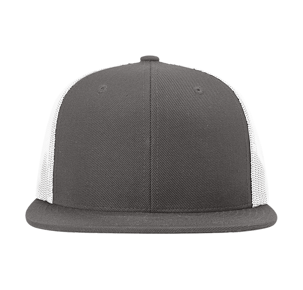 Richardson Acrylic-Wool Blend Snapback Trucker Hat-default