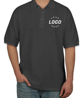 Port Authority Silk Touch Polo - Color: Steel Grey