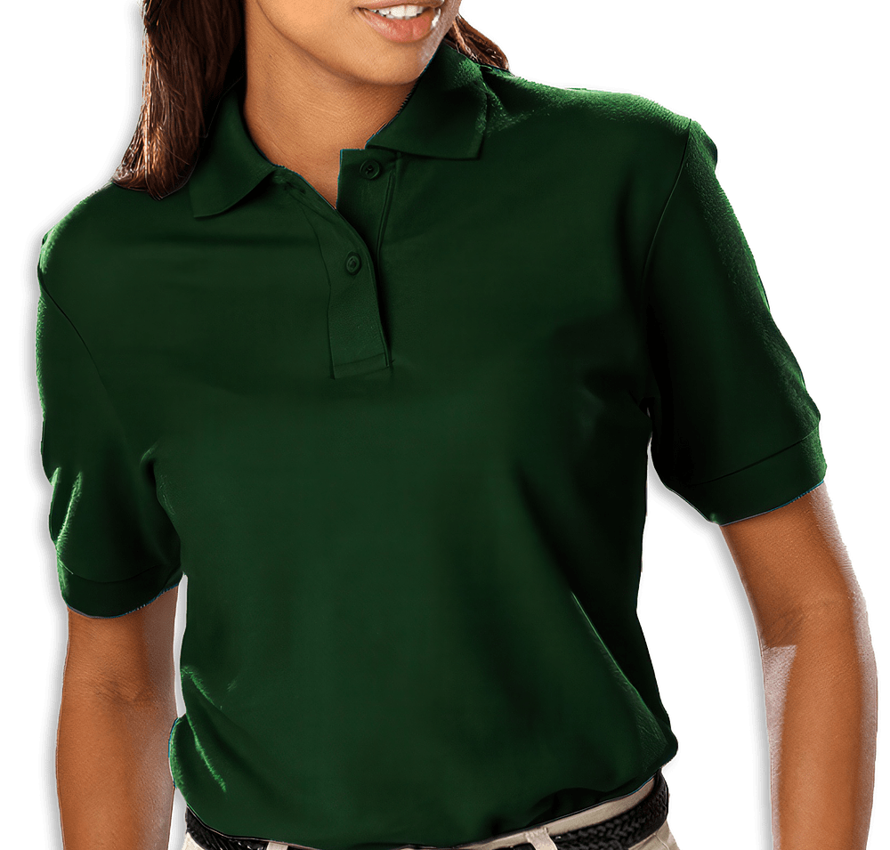 Blue Generation Women's Soft Touch Pique Polo - Embroidered-default