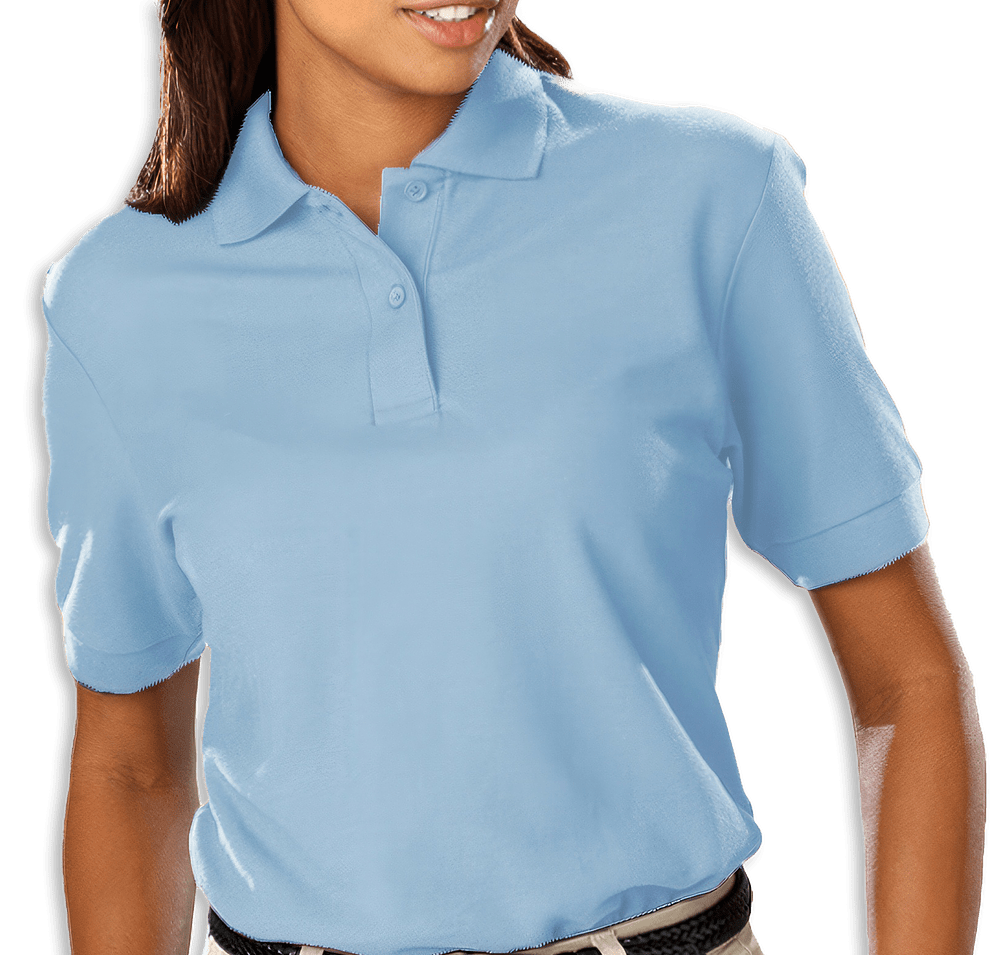 Blue Generation Women's Soft Touch Pique Polo - Embroidered-default