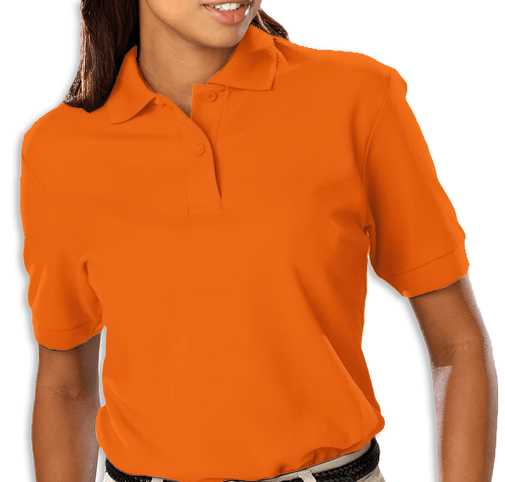 Blue Generation Women's Soft Touch Pique Polo - Embroidered-default