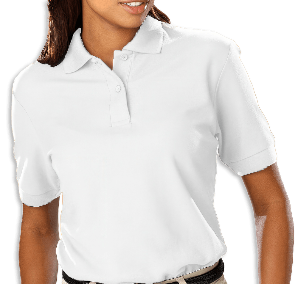 Blue Generation Women's Soft Touch Pique Polo - Embroidered-default
