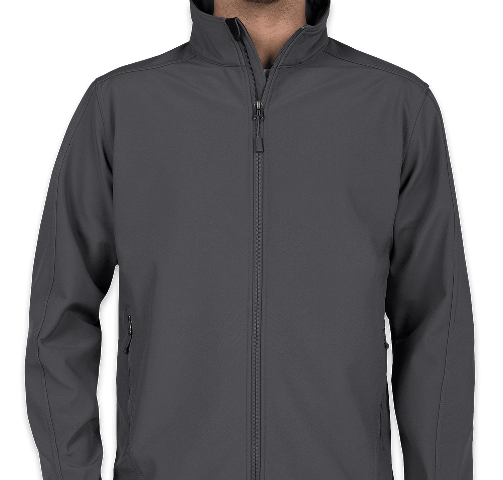 Port Authority Tall Core Fleece Lined Soft Shell Jacket - Printed-default