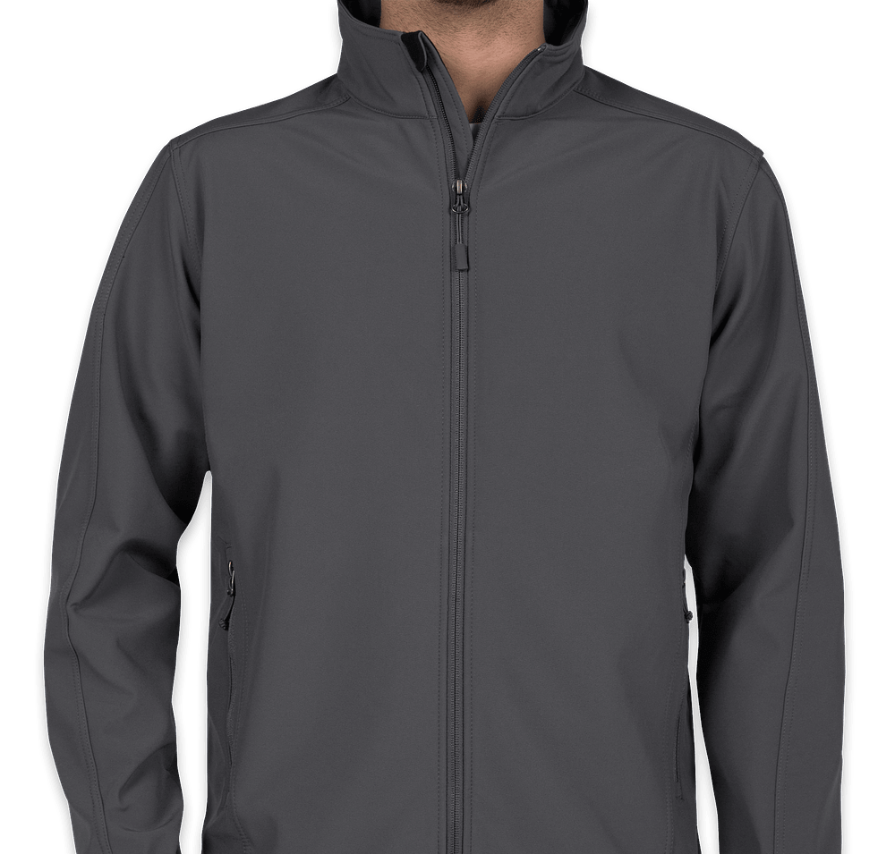 Port Authority Tall Core Fleece Lined Soft Shell Jacket - Embroidered-default