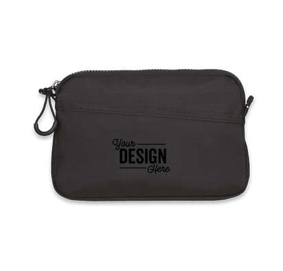Remmy Wipeable Zippered Pouch - Black
