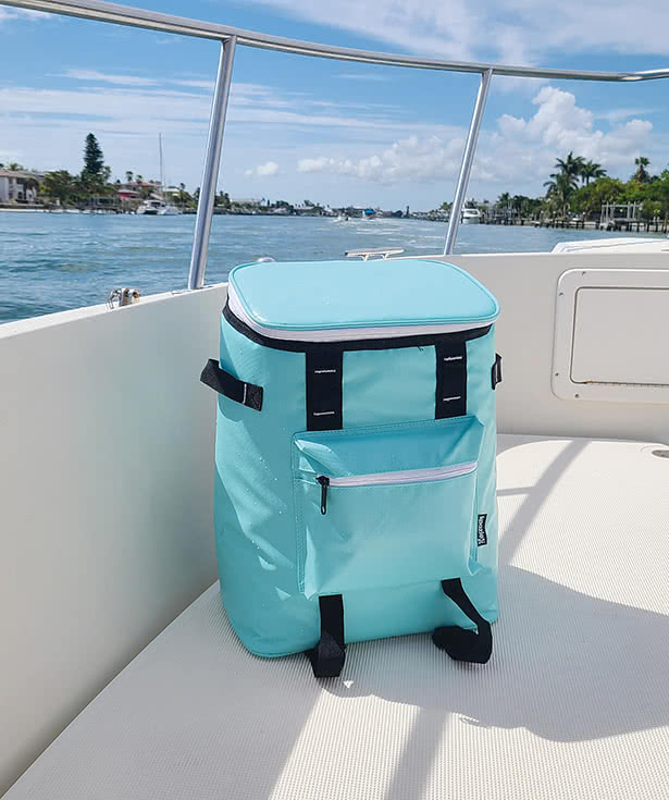 Custom Full Color Koozie® Olympus 24 Can Backpack Cooler - Design