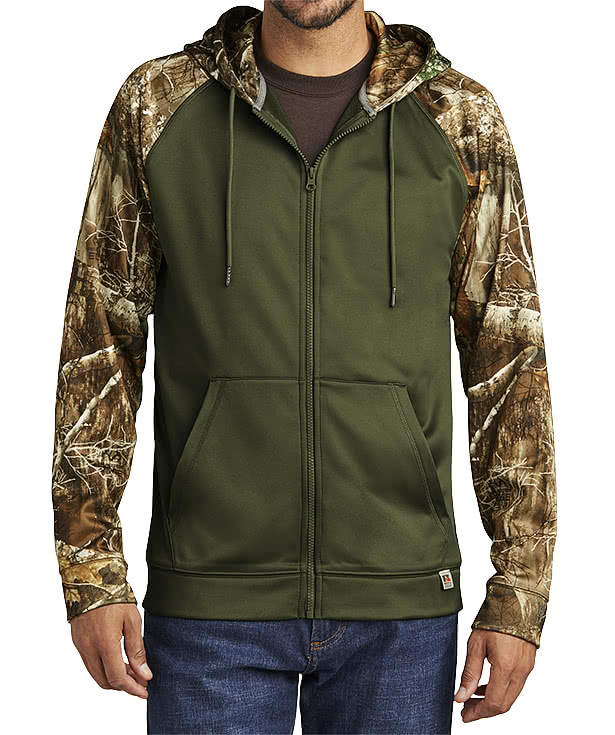 Russell Outdoors Realtree® Colorblock Performance Zip Hoodie