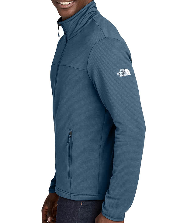 The North Face Aim Recycled Full Zip Fleece Jacket - Printed