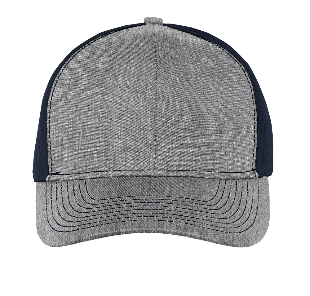 Port Authority Snapback Trucker Hat - Embroidered-default