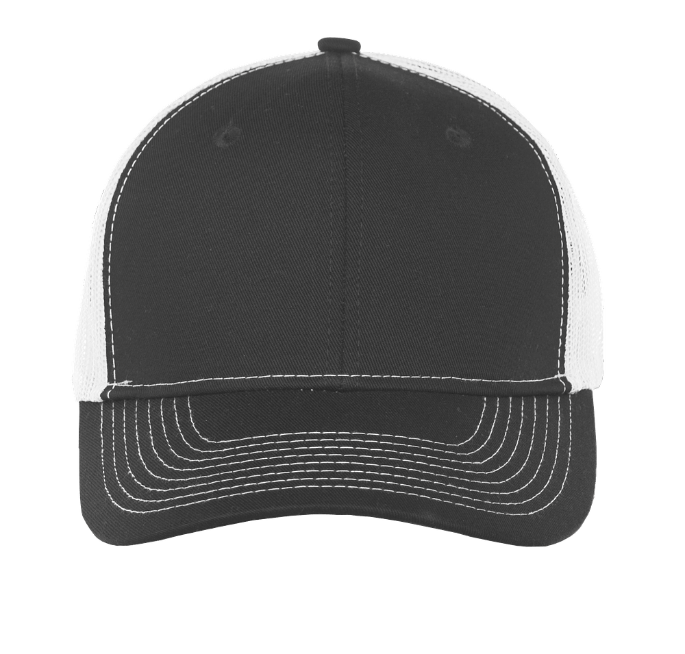 Port Authority Snapback Trucker Hat - Embroidered-default
