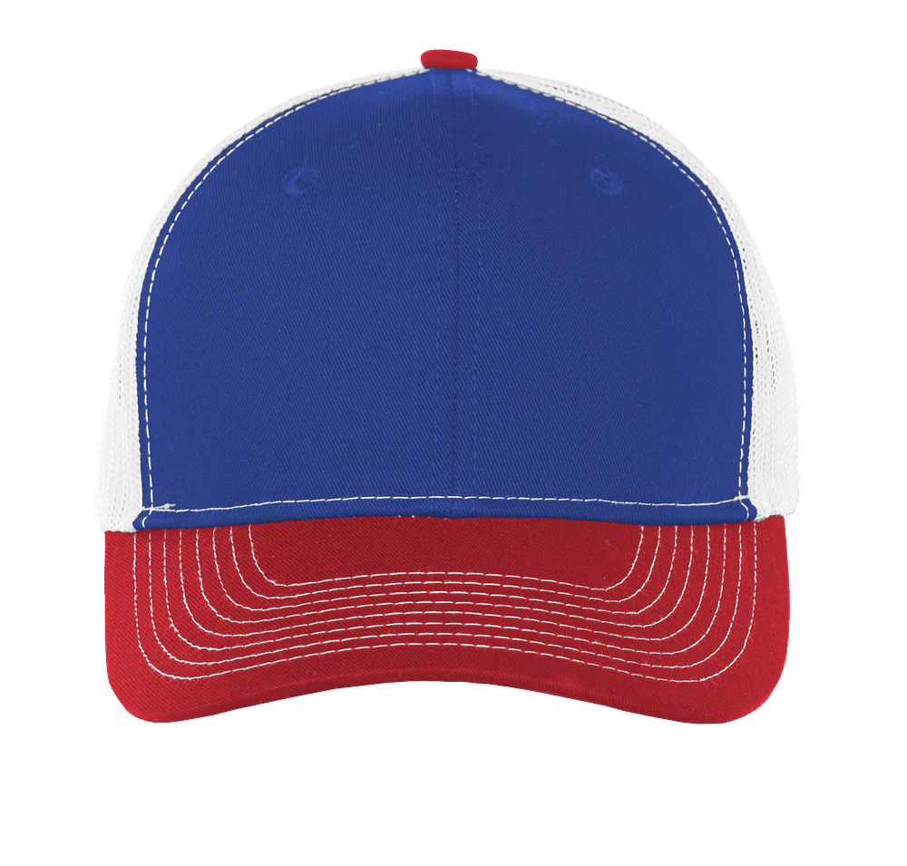 Port Authority Snapback Trucker Hat - Embroidered-default
