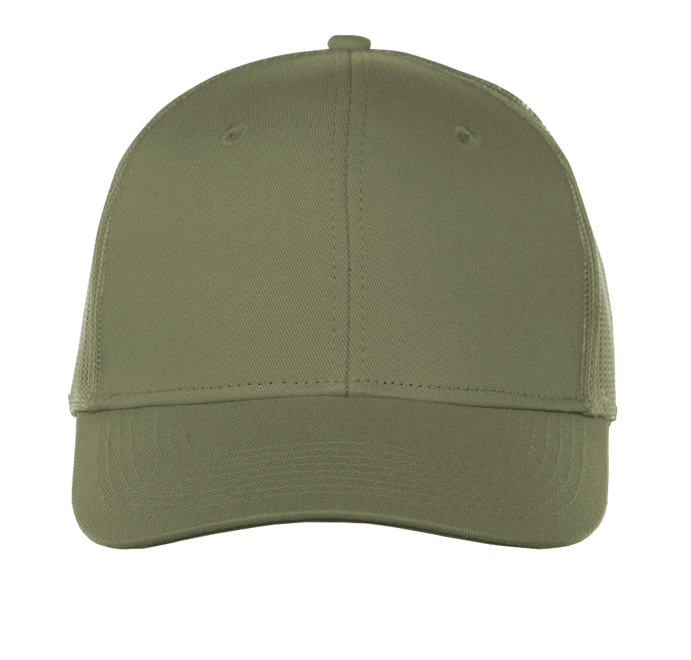 Port Authority Snapback Trucker Hat - Embroidered-default