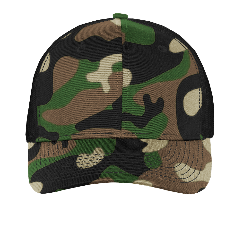 Port Authority Snapback Trucker Hat - Embroidered-default