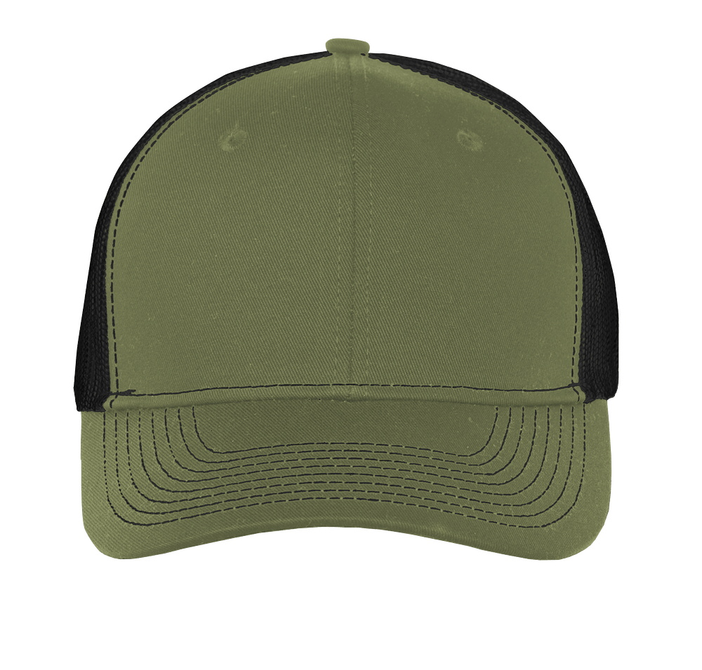 Port Authority Snapback Trucker Hat - Embroidered-default