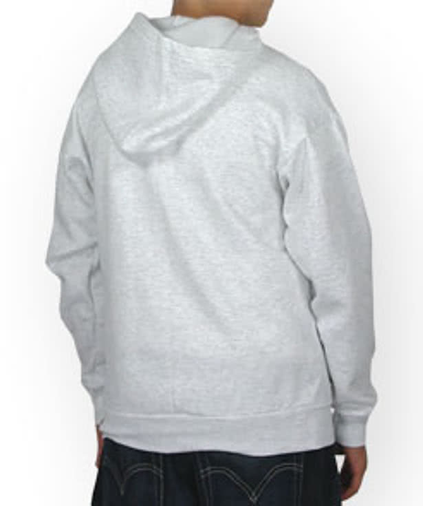 Hanes Youth EcoSmart 50/50 Zip Hoodie