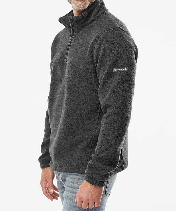 Columbia Steens Mountain Half Zip Fleece Pullover - Embroidered
