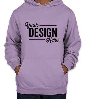 Port & Company Pigment Dyed Pullover Hoodie - Color: Amethyst