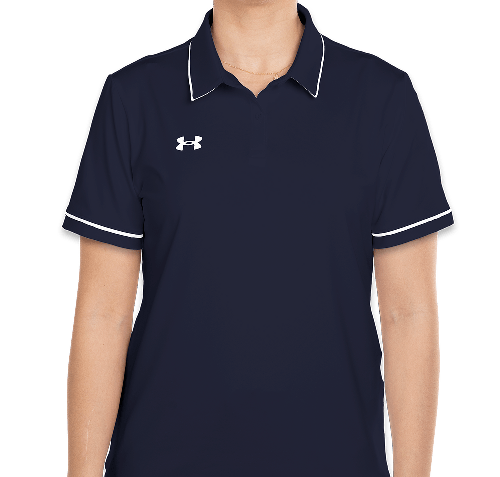 Under Armour Women's Tipped Team Performance Polo - Printed-default