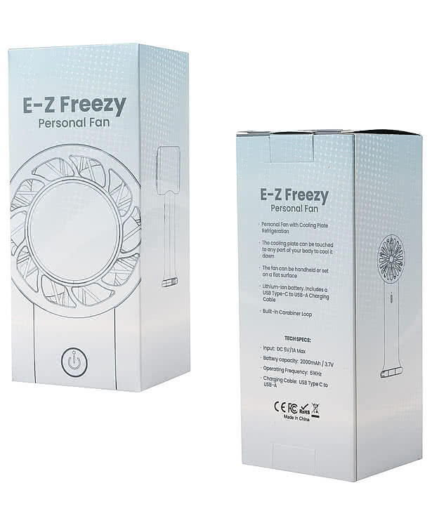 E-Z Freezy Rechargeable Personal Fan
