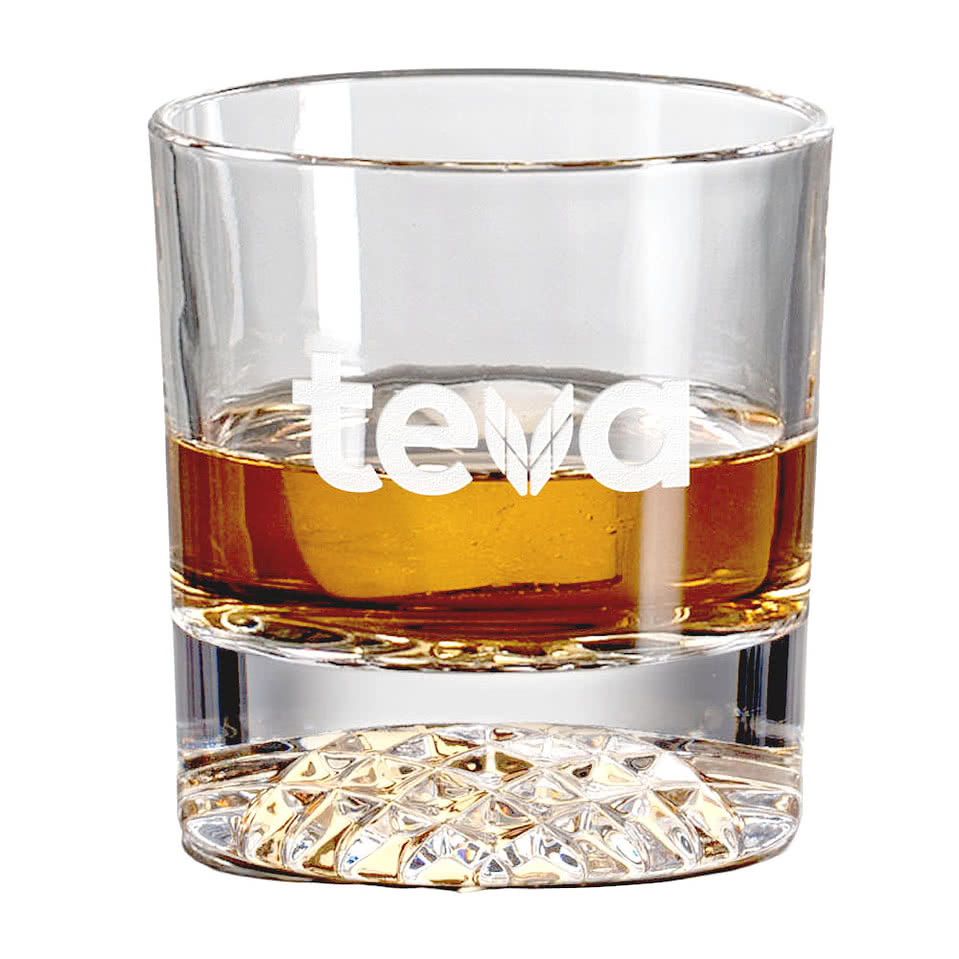 Laser Etched 10 oz. Buxton On-the-Rocks Glass