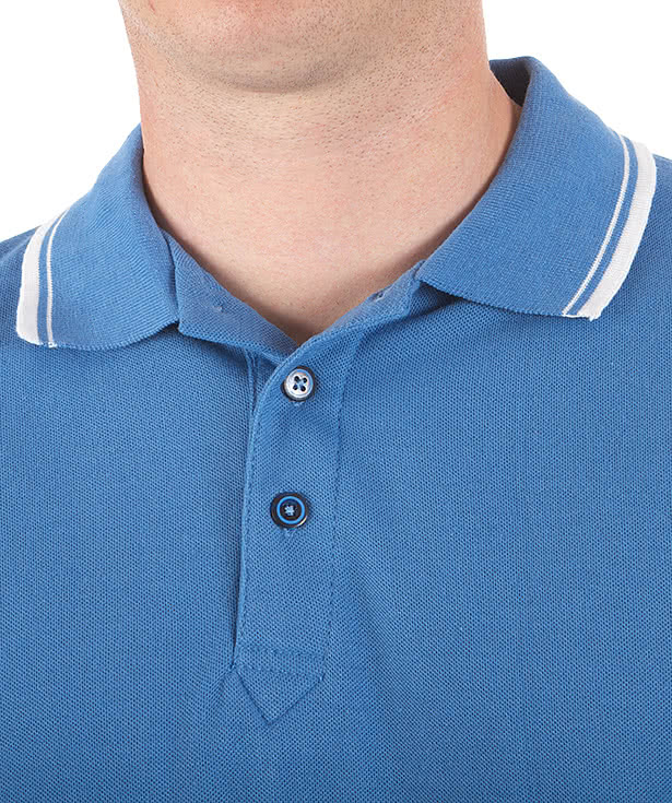 Ultra Club Lightweight Polo w/ Tipped Collar