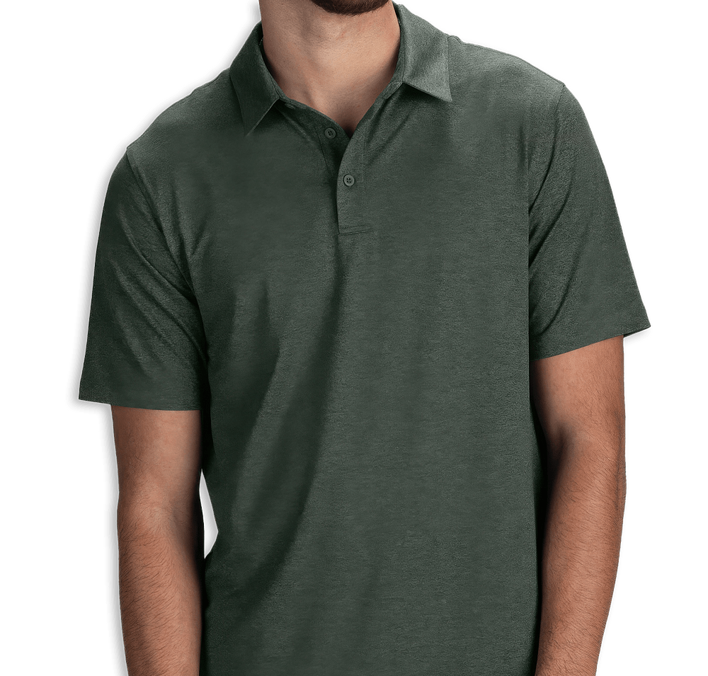 Edwards Point Grey Snag Resistant Performance Polo-default