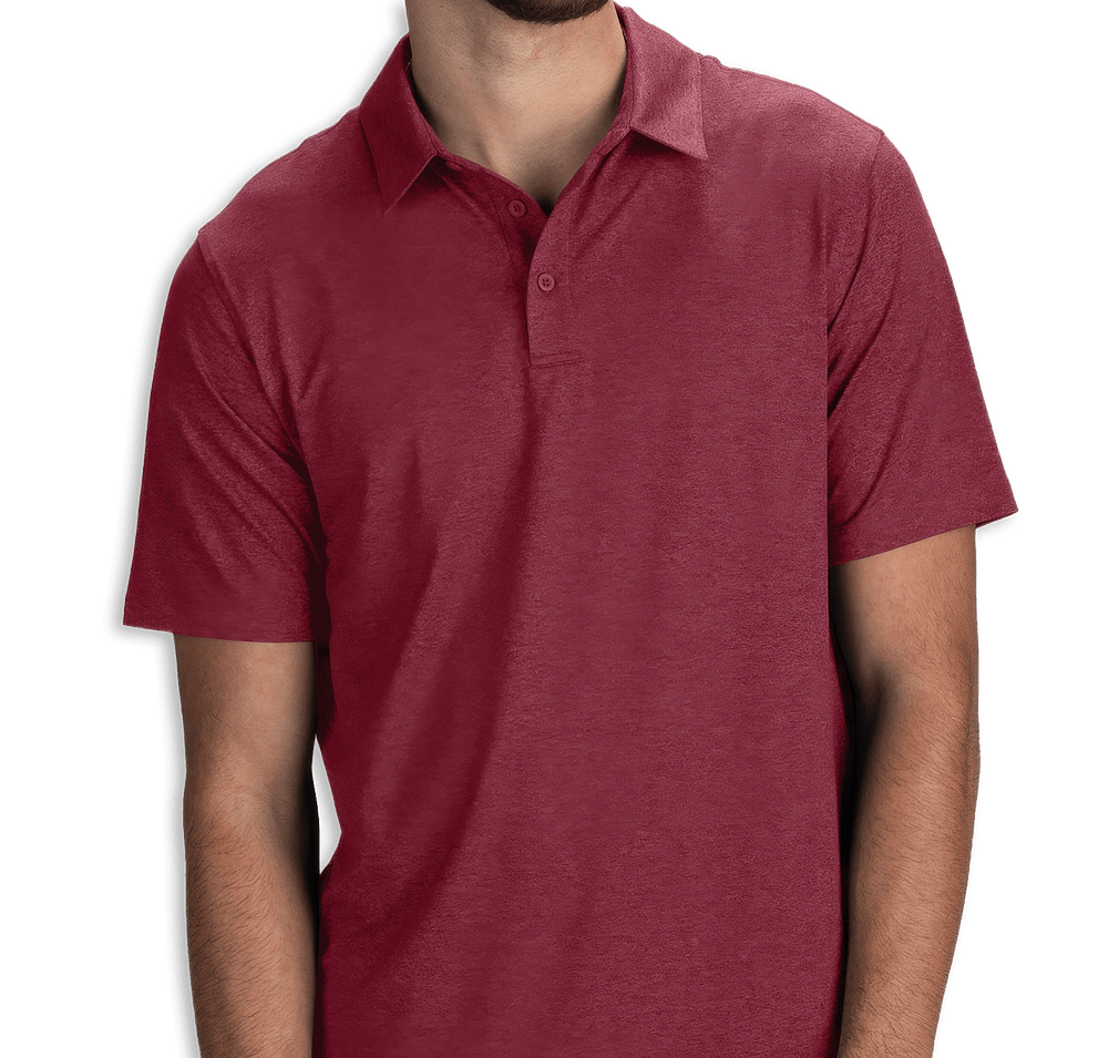 Edwards Point Grey Snag Resistant Performance Polo-default