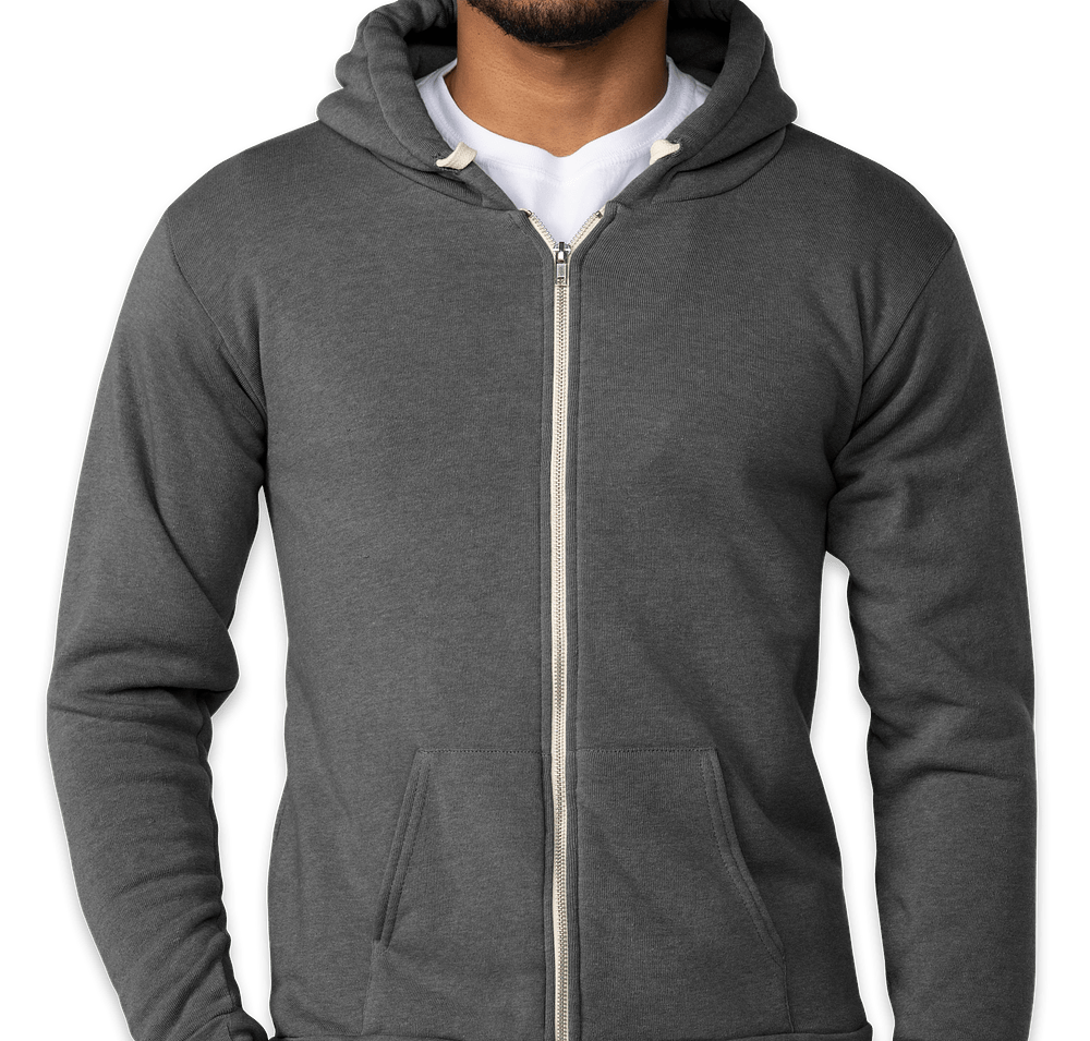 Royal Apparel USA-Made Organic Eco Zip Hoodie-default