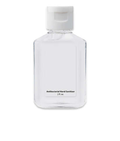 Full Color 2 oz. Squirt Hand Sanitizer - Clear