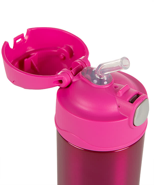 Thermos 12 oz. Stainless Steel Kids Water Bottle with Straw