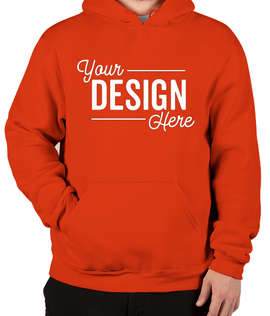 Soffe 50/50 Pullover Hoodie - Color: Orange