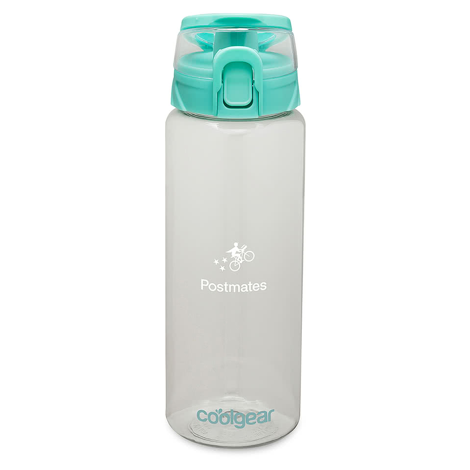 32 oz. Cool Gear Cylinder Water Bottle with Halo Lid