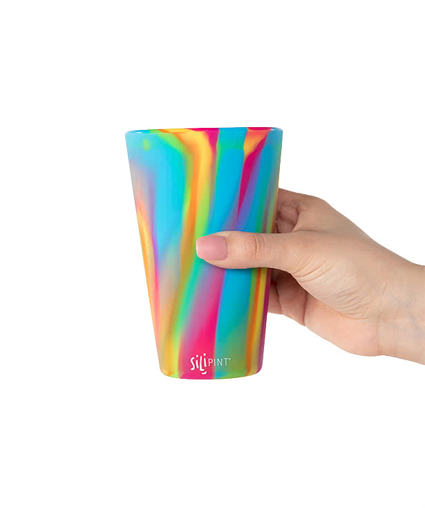 Silipint 16 oz. Straight Up Silicone Pint Glass 